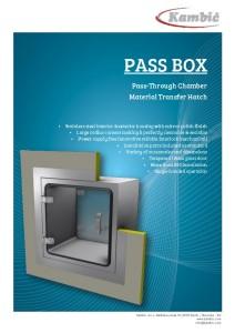 thumbnail of Technical data sheet PASS BOX