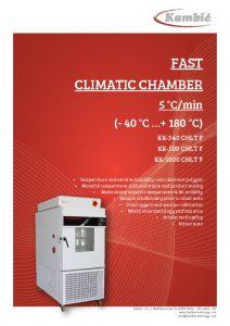 thumbnail of Technical data sheet CLIMATIC CHMBER – LOW TEMPERATURE FAST 2019